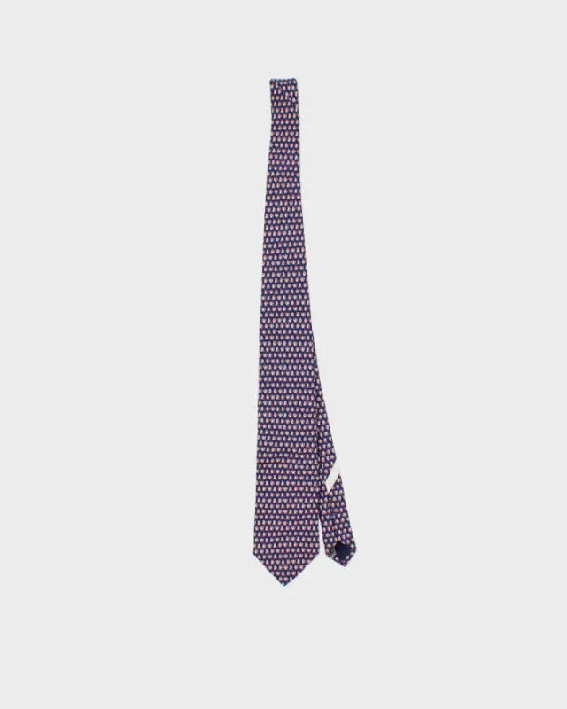 Vintage Salvatore Ferragamo Silk Tie made by Rokit