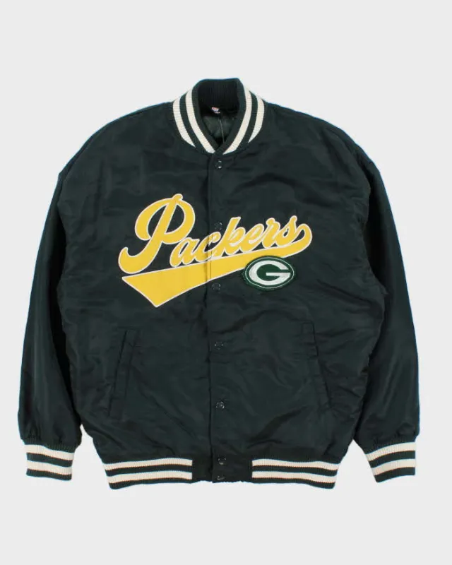 Vintage NFL Green Bay Packers Bomber Jacket - M sold by Rokit