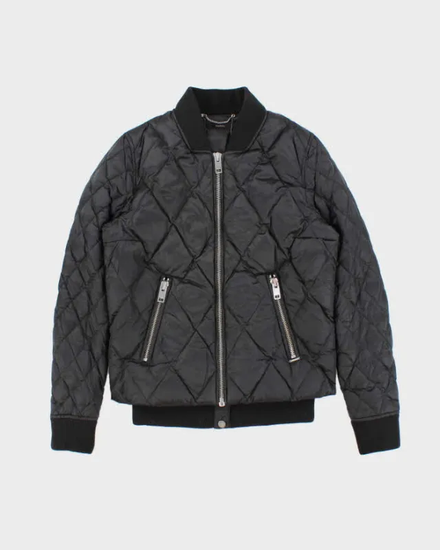 Vintage Y2K 00s Diesel Women's Quilted Puffer Bomber Jacket - XS sold by Rokit