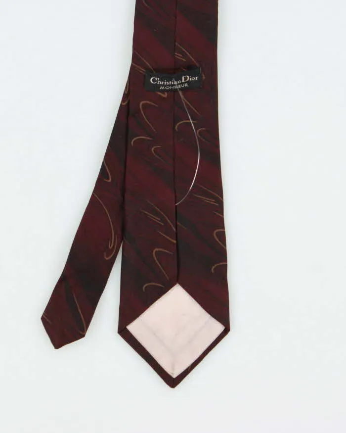 Vintage 80s Christian Dior Silk Tie sold by Rokit product image thumbnail 3