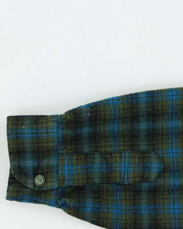 Vintage 1960s Pendleton Wool Guns & Roses Back Patch Flannel Shirt - M sold by Rokit product image thumbnail 5