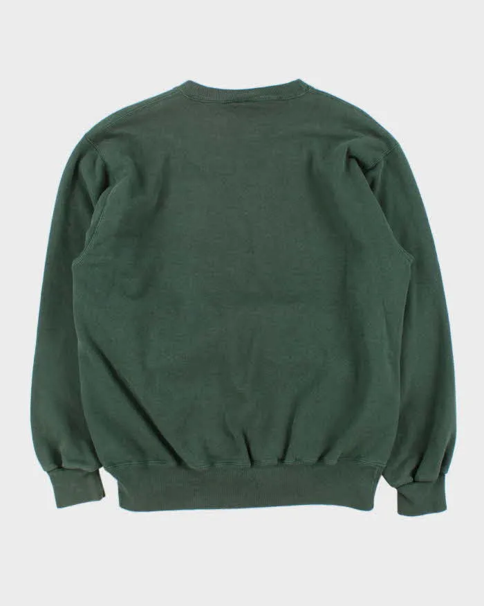 Vintage 1990s Champion Embroidered Crewneck Sweatshirt - L sold by Rokit product image thumbnail 2