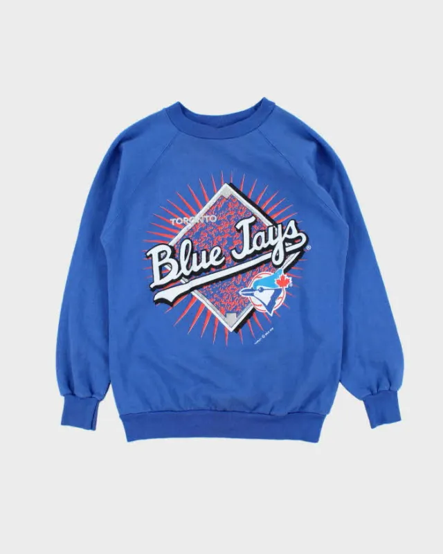 Vintage 1991 MLB Toronto Blue Jays Crewneck Sweatshirt - XS sold by Rokit