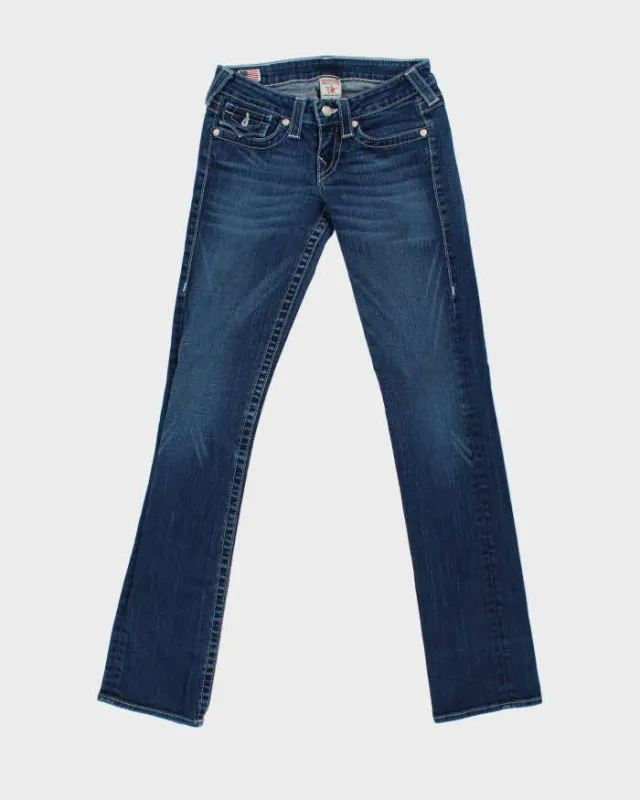 Vintage Y2k 00s True Religion Diamonte Detail Skinny Jeans - W26 L34 sold by Rokit