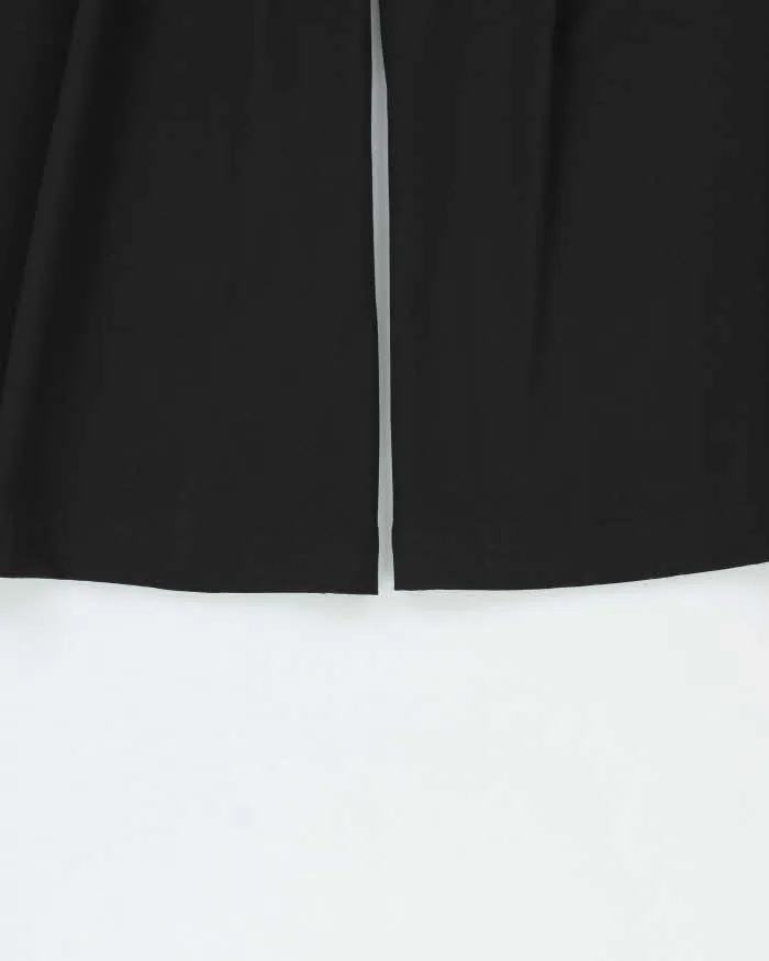 Vintage Pink Martini Women's Pleated Ultra Wide Leg Flared Trousers - W24 L30 sold by Rokit product image thumbnail 5