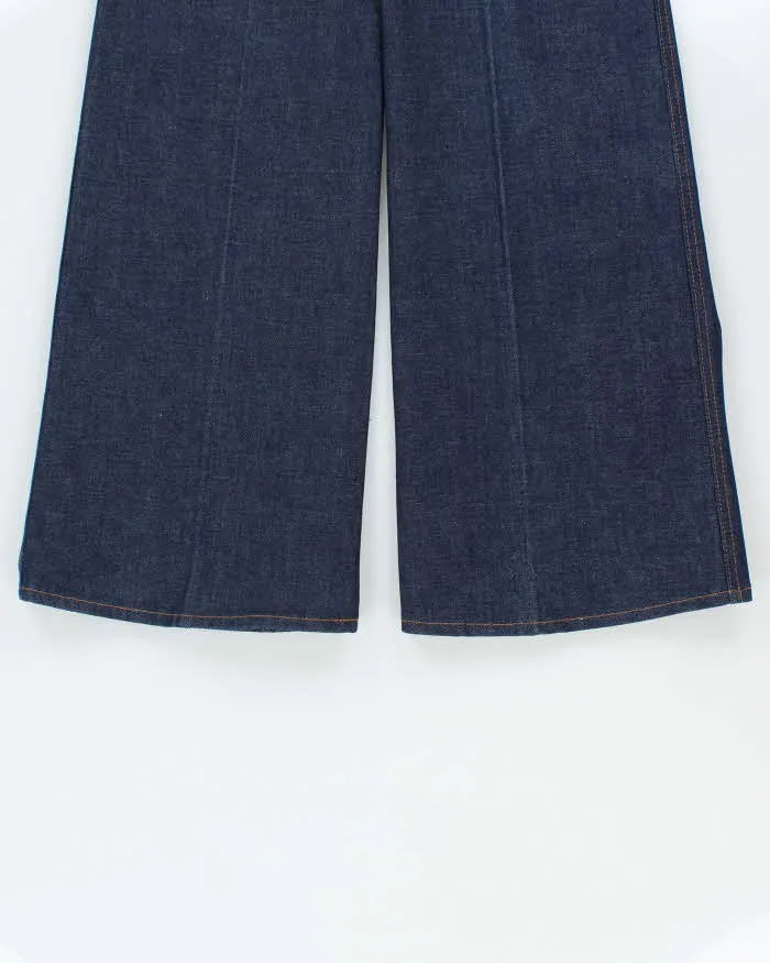 DSWT Vintage 1970s Levi's Raw Denim Women's High Waisted Flared Bell Bottom Jeans - W26 L35 sold by Rokit product image thumbnail 5