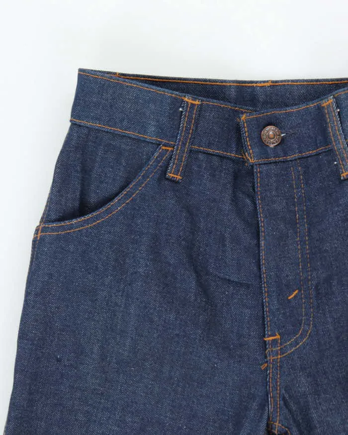 DSWT Vintage 1970s Levi's Raw Denim Women's High Waisted Flared Bell Bottom Jeans - W26 L35 sold by Rokit product image thumbnail 3