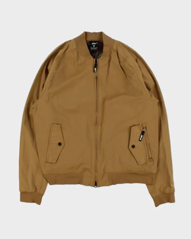 Vintage Nike SB Camo Lined Cotton Blend Bomber Jacket - M made by Nike