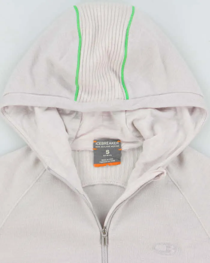 Vintage Icebreaker Merino Wool Women's Half-Zip Knit Hoodie - M sold by Rokit product image thumbnail 5