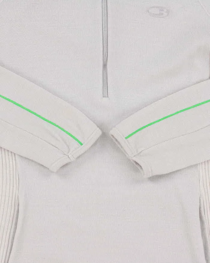 Vintage Icebreaker Merino Wool Women's Half-Zip Knit Hoodie - M sold by Rokit product image thumbnail 4