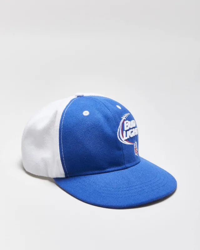 Vintage 1990s Bud Light NFL Snapback Cap - OS sold by Rokit