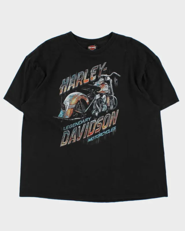 Vintage Harley Davidson Badlands Alberta Crewneck T-Shirt - XXL sold by Rokit