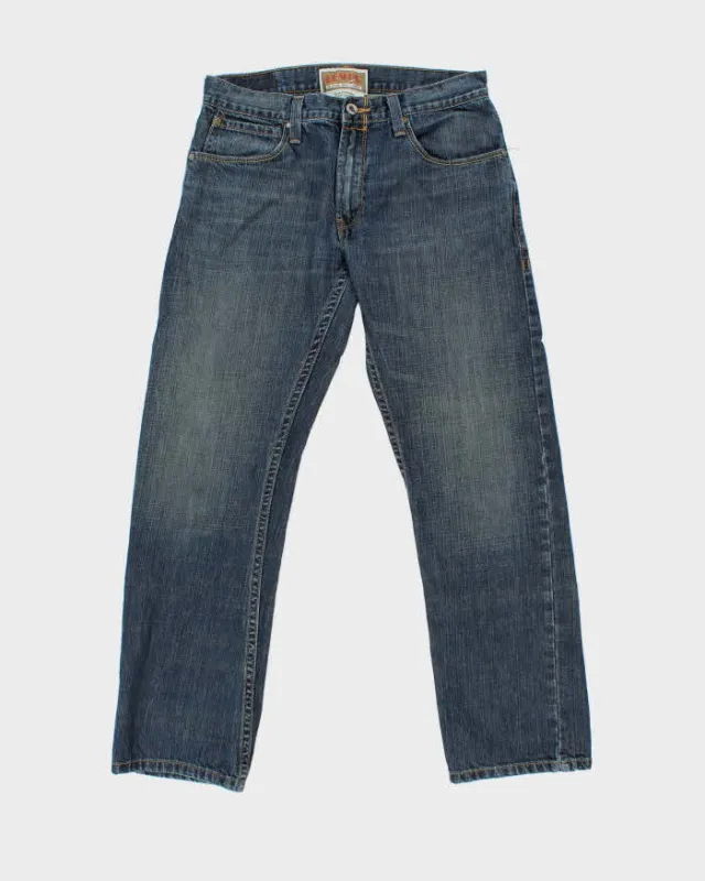 Vintage Y2K 00s Levi's Stone Wash Denim Slim Straight Leg Jeans - W34 L32 sold by Rokit