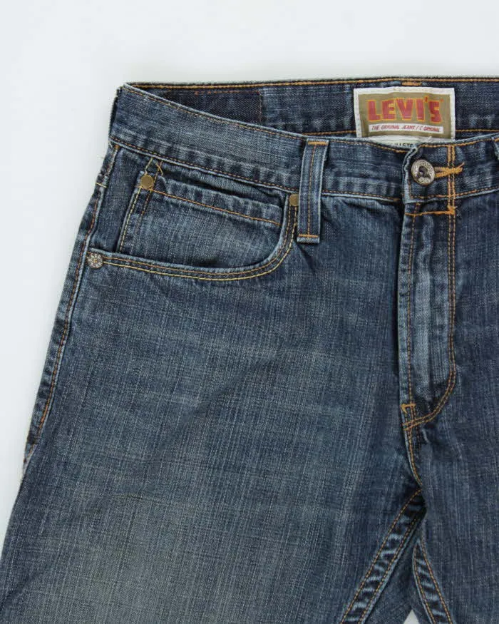 Vintage Y2K 00s Levi's Stone Wash Denim Slim Straight Leg Jeans - W34 L32 sold by Rokit product image thumbnail 3