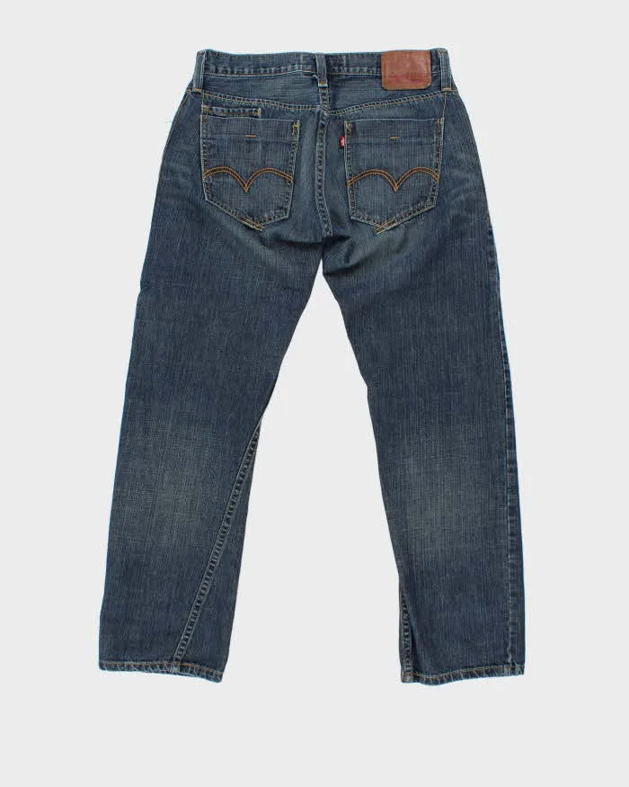 Vintage Y2K 00s Levi's Stone Wash Denim Slim Straight Leg Jeans - W34 L32 sold by Rokit product image thumbnail 2