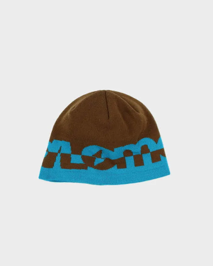 Vintage Salomon Two-Tone Spell-Out Skull Cap Beanie - OS sold by Rokit