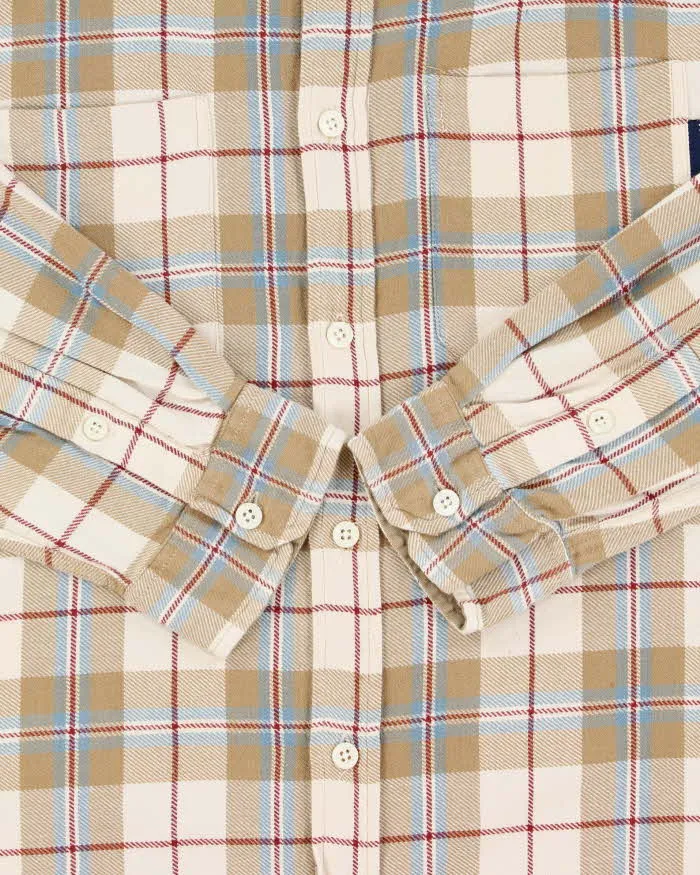 Vintage 1990s Stussy Plaid Long Sleeve Flannel Shirt - XL sold by Rokit product image thumbnail 5