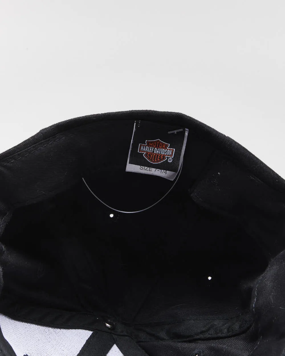 Vintage Y2K 00s Harley Davidson Fitted Baseball Cap - 7 1/4 sold by Rokit product image thumbnail 4