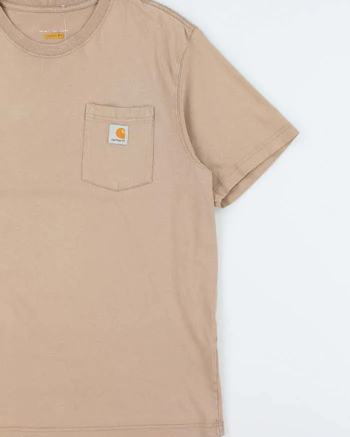 Vintage Carhartt Heavyweight Original Fit Crewneck Pocket T-Shirt - L sold by Rokit product image thumbnail 3