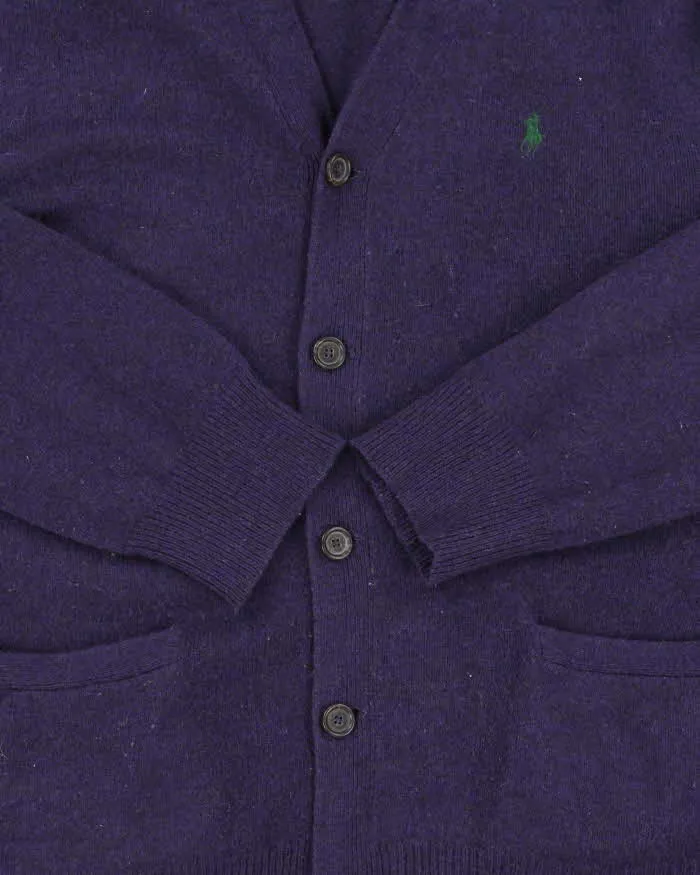 Vintage Y2K 00s Polo Ralph Lauren Lambswool Cardigan - XL sold by Rokit product image thumbnail 4
