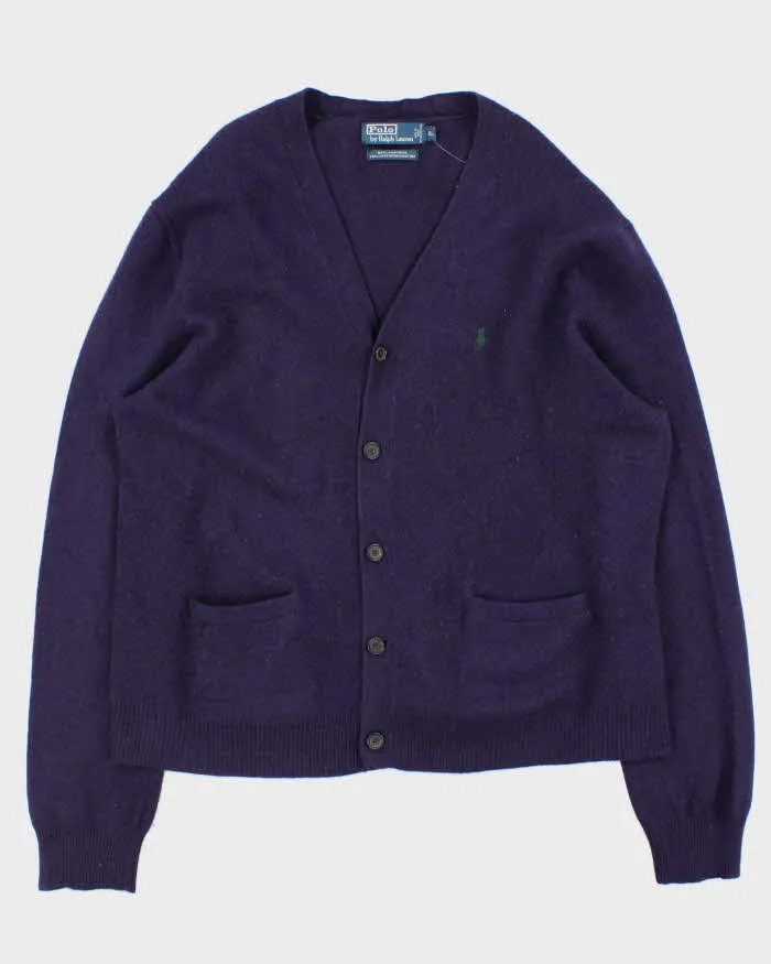 Vintage Y2K 00s Polo Ralph Lauren Lambswool Cardigan - XL sold by Rokit