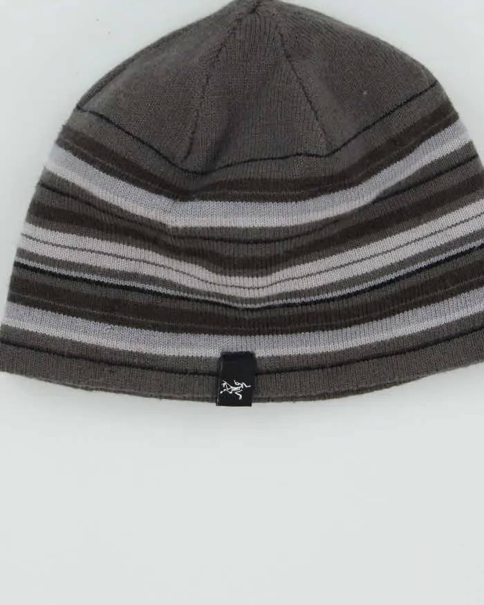 Vintage Arc'teryx Wool Blend Striped Skull Cap Beanie - OS sold by Rokit product image thumbnail 3