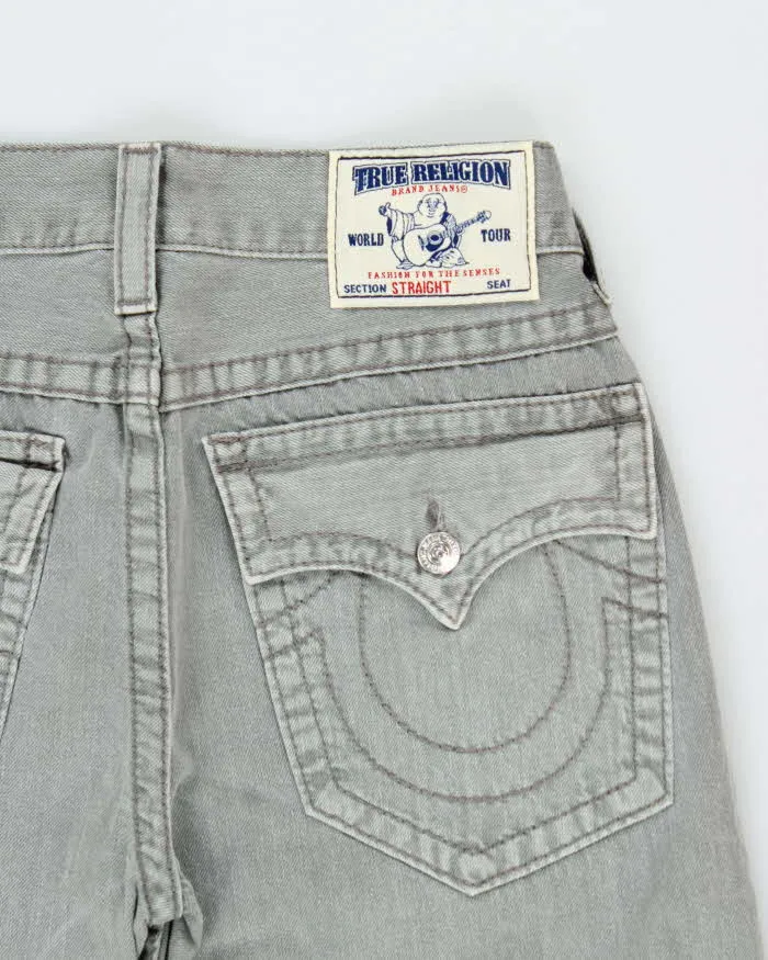 Vintage True Religion Flap Straight Leg Jeans - W34 L33 sold by Rokit product image thumbnail 4