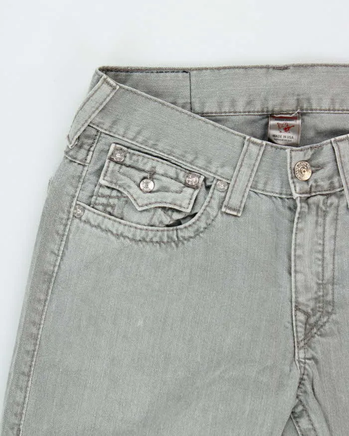 Vintage True Religion Flap Straight Leg Jeans - W34 L33 sold by Rokit product image thumbnail 3