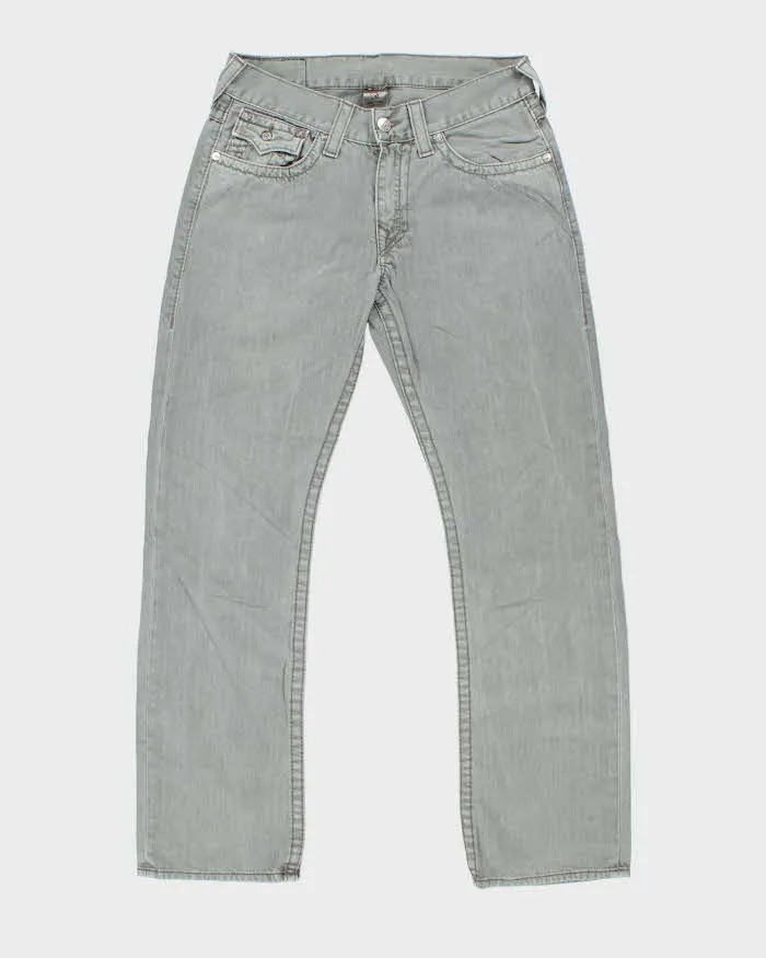 Vintage True Religion Flap Straight Leg Jeans - W34 L33 sold by Rokit