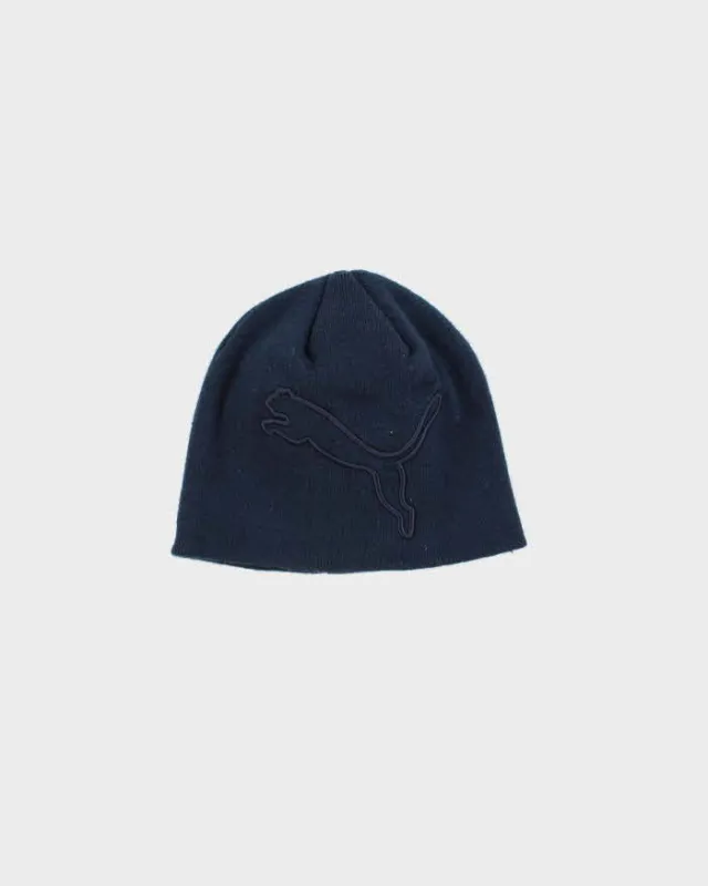 Vintage Y2K 00s Puma Embroidered Wool Blend Skull Cap Beanie - OS sold by Rokit
