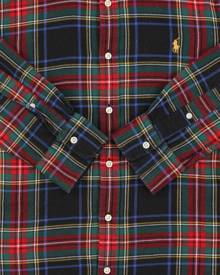 Vintage Polo Ralph Lauren Tartan Long Sleeve Flannel Shirt - M sold by Rokit product image thumbnail 4