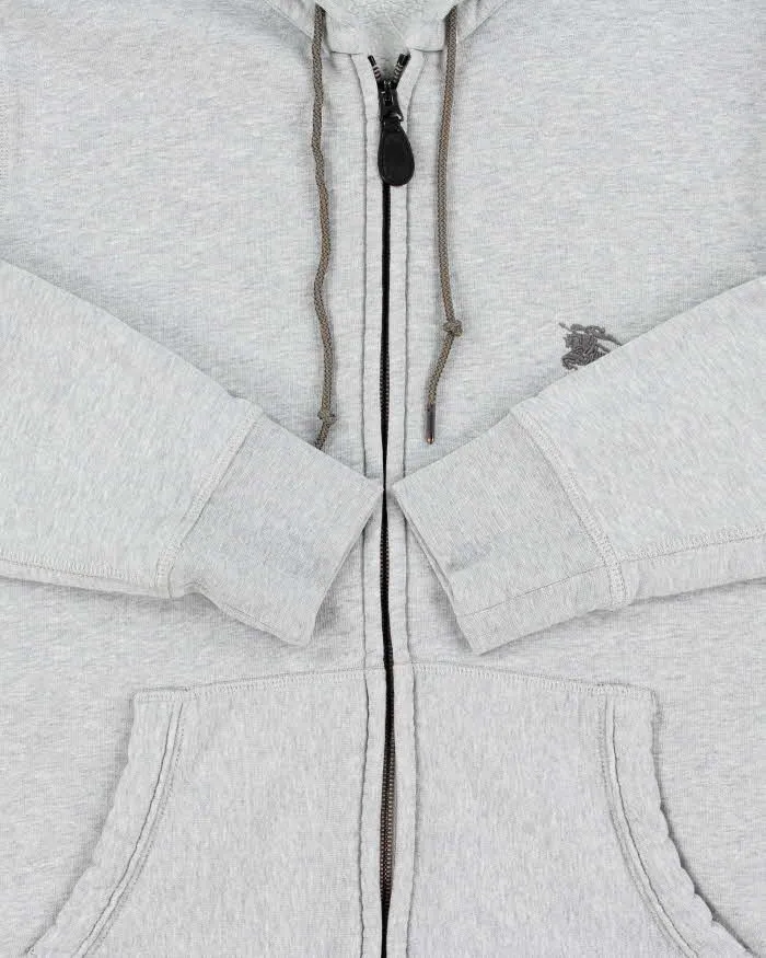 Vintage Y2K 00s Burberry Brit Nova Check Lined Heavyweight Full-Zip Hoodie - L sold by Rokit product image thumbnail 4