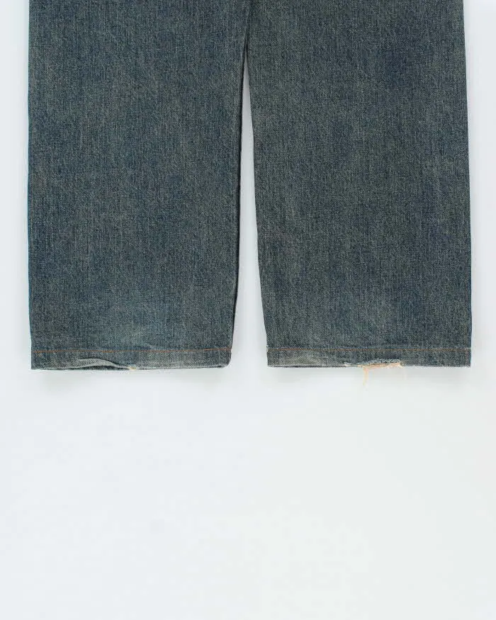 Vintage Y2K 00s Wrangler Japanese Selvedge Denim Straight Leg Jeans - W34 L28 sold by Rokit product image thumbnail 5