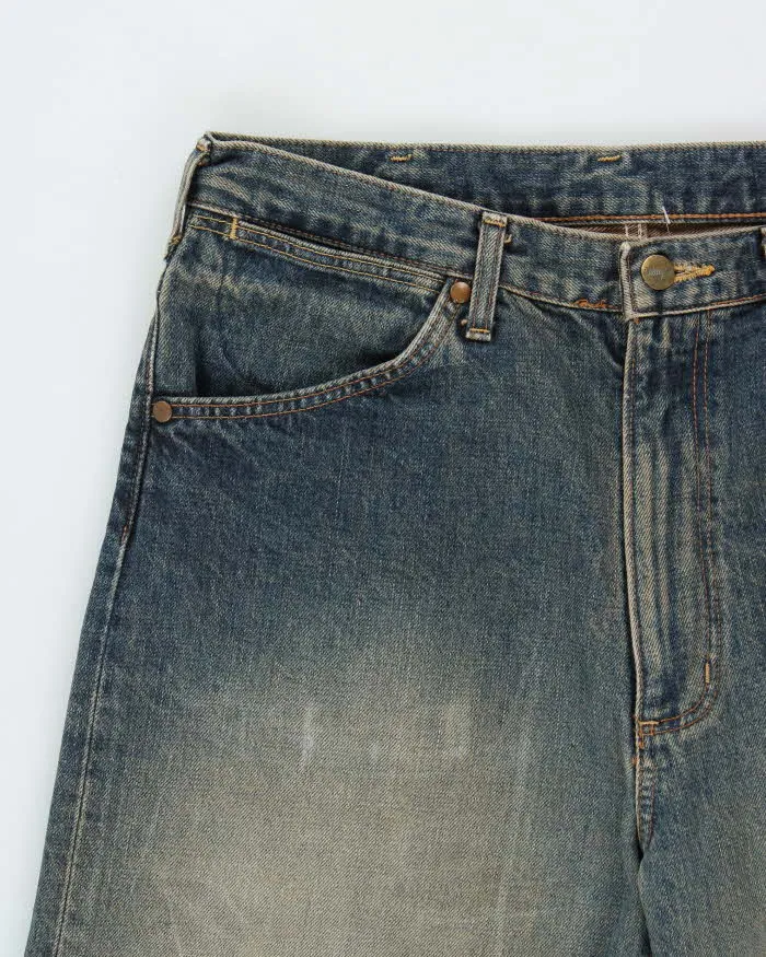 Vintage Y2K 00s Wrangler Japanese Selvedge Denim Straight Leg Jeans - W34 L28 sold by Rokit product image thumbnail 3