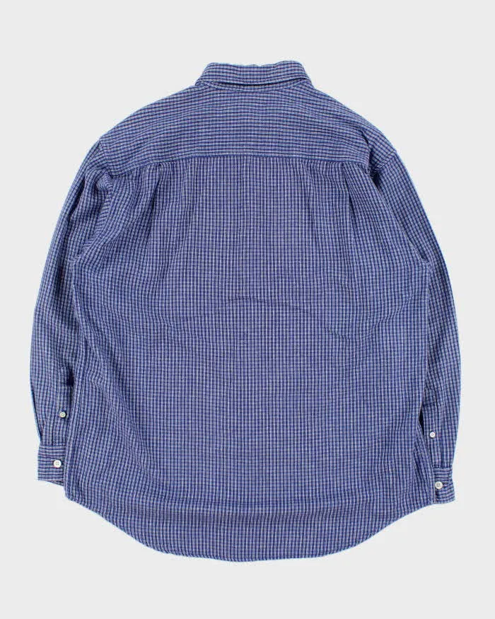 Vintage 1990s Guess Jeans Checked Long Sleeve Flannel Shirt - L sold by Rokit product image thumbnail 2