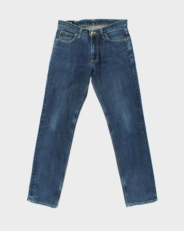 Vintage Y2K 00s Lee Riders Japanese Denim Low Rise Straight Leg Jeans - W31 L31 sold by Rokit