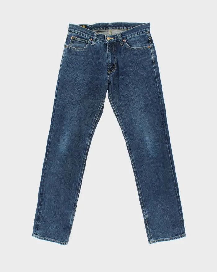 Vintage Y2K 00s Lee Riders Japanese Denim Low Rise Straight Leg Jeans - W31 L31 sold by Rokit