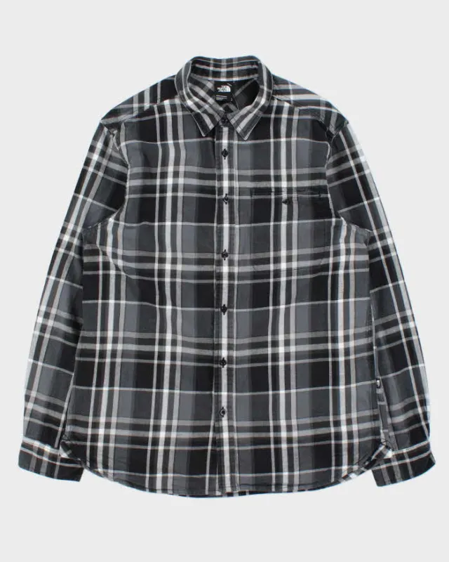Vintage The North Face Plaid Long Sleeve Flannel Shirt - L sold by Rokit
