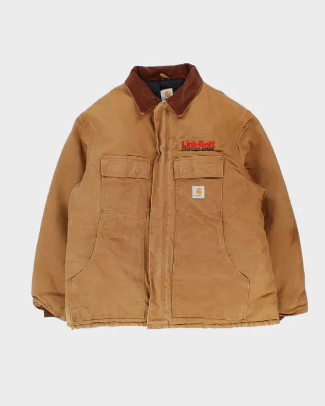 Vintage 2006 Carhartt CO3 BRN Arctic Quilt Lined Duck Canvas Workwear Chore Jacket - M sold by Rokit