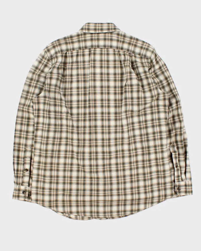 Vintage Eddie Bauer Plaid Relaxed Fit Long Sleeve Flannel Shirt - M sold by Rokit product image thumbnail 2