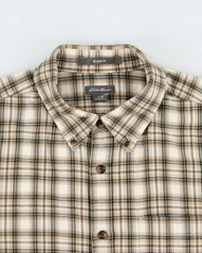 Vintage Eddie Bauer Plaid Relaxed Fit Long Sleeve Flannel Shirt - M sold by Rokit product image thumbnail 5
