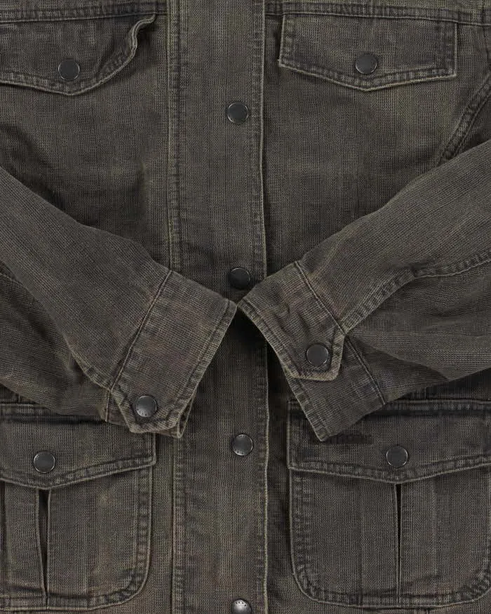 Vintage 00s Barbour Lightweight Cotton Jacket - M sold by Rokit product image thumbnail 4