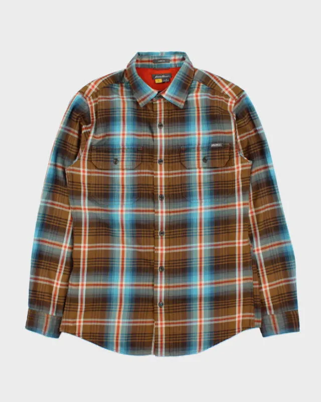 Vintage Eddie Bauer Lightweight Flannel Shirt - S sold by Rokit