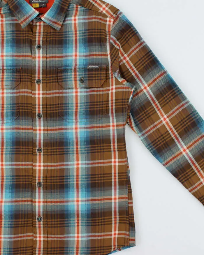 Vintage Eddie Bauer Lightweight Flannel Shirt - S sold by Rokit product image thumbnail 3