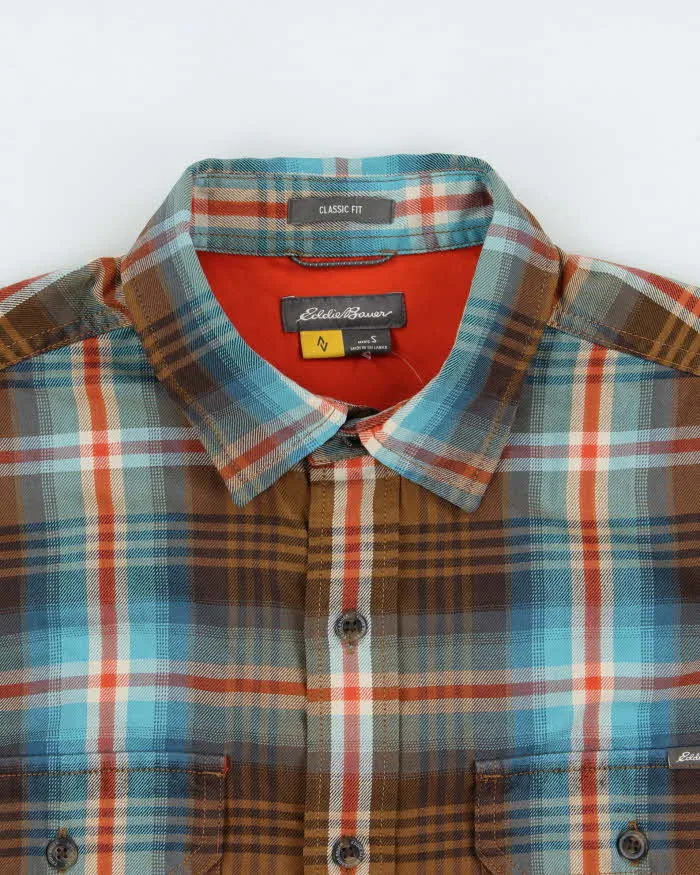 Vintage Eddie Bauer Lightweight Flannel Shirt - S sold by Rokit product image thumbnail 5