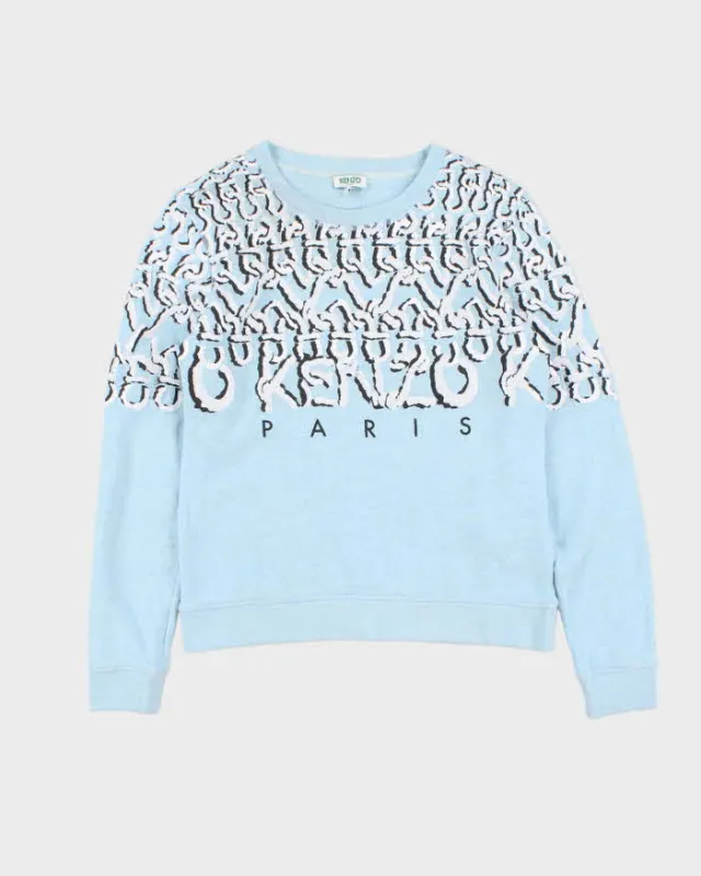 Vintage Kenzo Spell Out Women's Crewneck Sweatshirt - M sold by Rokit