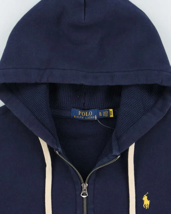 Vintage Polo Ralph Lauren Heavyweight Zip-Up Hoodie - XL sold by Rokit product image thumbnail 5