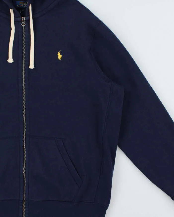 Vintage Polo Ralph Lauren Heavyweight Zip-Up Hoodie - XL sold by Rokit product image thumbnail 3