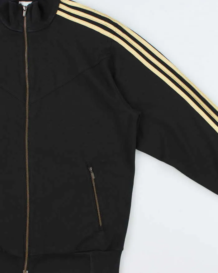 Vintage Y2K 00s Adidas Gold 3-Stripe Full-Zip Sweatshirt - XL sold by Rokit product image thumbnail 3