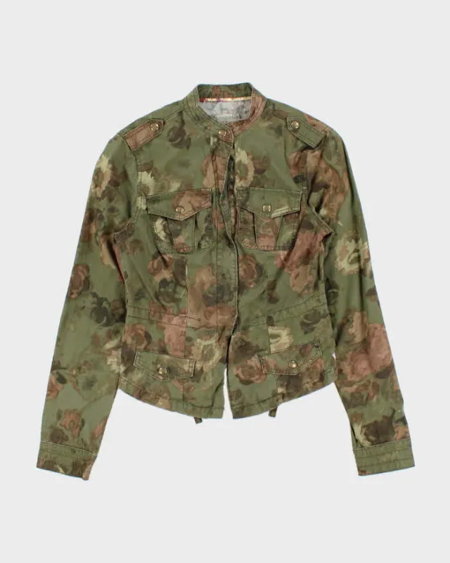 Vintage Y2k 00s Guess Camouflage Lightweight Jacket - S sold by Rokit